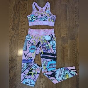 Stronger Workout Set - Sports Bra and Leggings